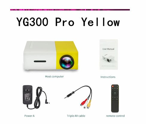 Projetor LED YG300 Pro