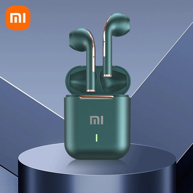 Fones de ouvido sem fio Xiaomi J18 In Ear TWS Bluetooth Ture Sport Headphones HiFI Stereo Game Headset à prova d'água com microfone